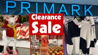 PRIMARK CLEARANCE SALES  December 2023 [upl. by Ellinger]