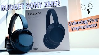 SONY WHCH720N Unboxing  Impressions Budget SONY XM5 [upl. by Sairacaz]