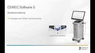 CEREC Software 5 Geräteverwaltung [upl. by Strickland]