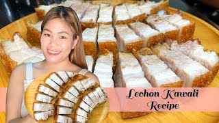 HOW TO COOK LESS TALSIK LECHON KAWALI  Crispy at Masarap  Tried amp Tested Recipe [upl. by Crista]