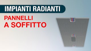 Soffitto radiante per riscaldamento e raffrescamento [upl. by Paulita]