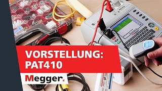 Megger PAT410 Messungen nach VDE 07010702  BGV A3 mit Gerätetester  DIN VDE Prüfung [upl. by Atcele165]