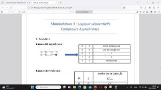 TP3 p1  Multisim Bascules RS JK D  Logique séquentielle Electronique Numérique SMP S6 FSDM [upl. by Ailen]