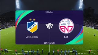 APOEL Nicosia vs Paralimni  PES 21 Cyta Live Gameplay [upl. by Wobniar427]