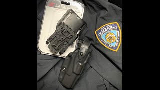 NYPD authorized the safariland3621 low ride UBL amp QLS for officers [upl. by Cirde784]