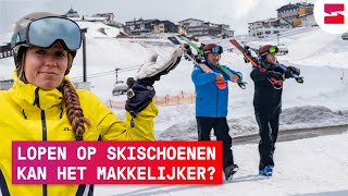 Hoe jij een stuk makkelijker loopt op skischoenen [upl. by Htiek360]