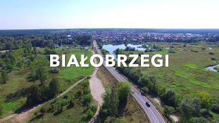 Białobrzegi z lotu ptaka [upl. by Sokcin]