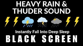 Sleep Soundly With The Calming Sound Of Rain And Distant Thunder Perfect For Deep Rest [upl. by Larner]