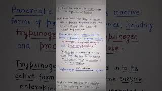 Role of Pancreatic juice in digestion of proteins Ch16 Digestion CLASS 11 BIOLOGY [upl. by Hui]