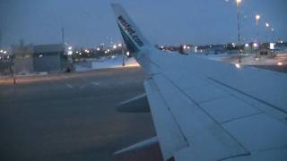 HD Westjet 7377CT Takeoff  Regina Intl YQRCYQR [upl. by Annayrb]