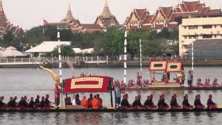 The Royal Barge Procession Thailand 2012 full dress rehearsal Full Length [upl. by Alissa132]