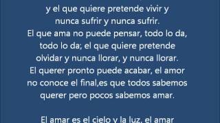 quotAmar y quererquot por José José Con lírica Learn spanish by singing [upl. by Dominy]