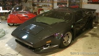 Vector W8 Twin Turbo Lancia Stratos Aston Martin Lagonda [upl. by Sad283]