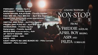 Lumang Tugtugin NonStop Hits from Freddie Aguilar April Boy Regino Asin and Pilita Corrales [upl. by Nahbois933]