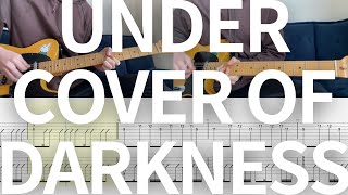 The Strokes  Under Cover Of Darkness Guitar Cover with TAB [upl. by Maurita]