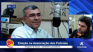 Sargento M Souza fala de sua candidatura a presidência da Associação dos Policiais do Seridó [upl. by Seira]