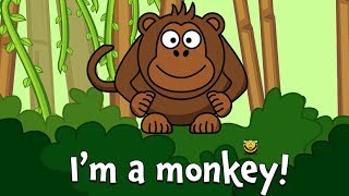 Animal Sounds Song for Toddlers  What Animal Am I  Kids Learning Videos [upl. by Court645]