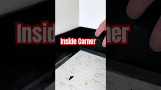 Baseboard  Cutting an Inside corner tools howto diyprojects [upl. by Piggy956]