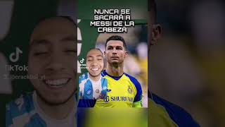 💥 COMPLEJO DE INFERIORIDAD DE CRISTIANO RONALDO 🤣 messi lionelmessi cristianoronaldo cr7 [upl. by Ythomit]