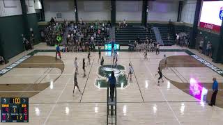 Silverdale Baptist Academy vs Notre Dame Chattanooga Womens Varsity Volleyball [upl. by Ylrac224]