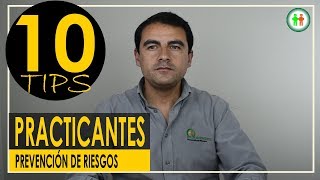 10 tips para practicantes en prevención de riesgos [upl. by Eiliab]