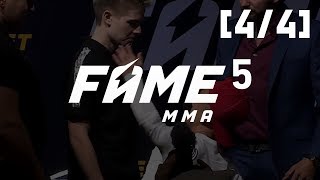 FAME MMA 5 Dawid Malczyński vs Tomek Olejnik cała walka [upl. by Hymie484]