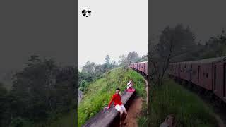 Badulla Night Mail Train with 2 German M6 Locomotives near Ella Sri Lanka 😍 shorts trainloon ella [upl. by Aicilaf956]