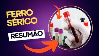 Ferro Sérico curiosidades hematologia laboratory [upl. by Rialcnis89]