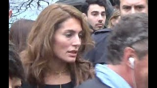 Caterina MURINO  Paris Fashion Week 1 october 2017 show John Galliano  octobre PFW [upl. by Ihp]