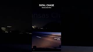 Arkansas State Police Chase Ends In Fatality pursuit crime crash dashcam arkansasstatepolice [upl. by Niuqaoj282]