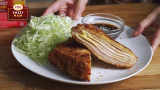 Ham amp Cheese Katsu recipe with CDO Sweet Ham [upl. by Kandace]