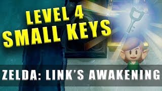 The Legend of Zelda Links Awakening Switch Anglers Tunnel Level 4 small keys [upl. by Shields64]