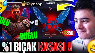 1 BIÇAK KASASINI DENEDİM 5 BIÇAK ÇIKARTTIM   Keydrop Promo Code giveaways 2024 [upl. by Siocnarf782]