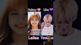 blackpink v bts armlink blink taelisa kpop kim [upl. by Yessej]