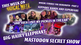 quotWhere Strides the Behemoth Part IIquot  Mastodons Secret Show [upl. by Clay317]