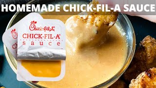 Make ChickfilA Sauce At Home SO SIMPLE [upl. by Esyahc]