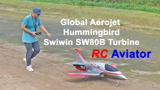 Silver Global Aerojet Hummingbird Swiwin SW80B Turbine [upl. by Mannie]