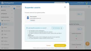 ¿Cómo suspender a un usuario desde la plataforma web [upl. by Cid765]