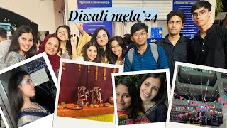 Diwali mela’24❤️  Subharti dental college amp hospitalMeerut  Diwali celebration [upl. by Esirahc129]