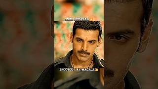 JOHN ABRAHAM  SHOOTOUT AT WADALA shorts johnabraham movie action attitude [upl. by Aon]