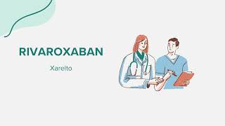 Rivaroxaban Xarelto  Drug Rx Información SpanishEspañol [upl. by Llerryt801]