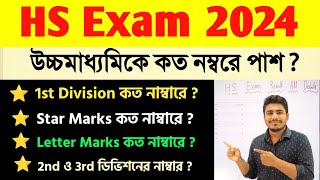 Class 12 exam grade  Class 12 exam passing Marks  Class 12 result 2024 1st division Marks [upl. by Gromme]