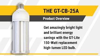 GTCB25A High Lumen LED Bulb Product Overview [upl. by Elletnuahs]