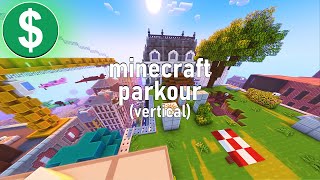 Minecraft Parkour Gameplay No Copyright Vertical [upl. by Senzer]