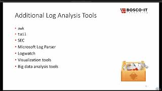 258 Log Analysis Tools [upl. by Nannerb993]