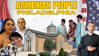 Armenian People in the USA  Philadelphia Armenian Church Diaspora  American Accents [upl. by Eitsyrk]