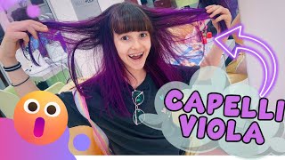 🦄💜 CAPELLI VIOLA 🙀 per Alyssa 💜💇‍♀️ [upl. by Oirram]