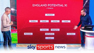 How could England line up against Greece in the Nations League [upl. by Acissaj]