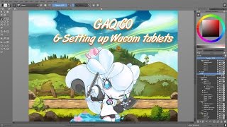 How to setup a wacom tablet with Krita [upl. by Ifok]