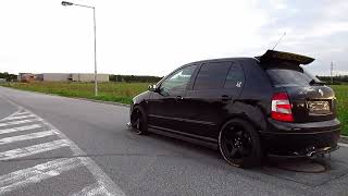 Skoda Fabia RS Turbo Sound [upl. by Erodisi]